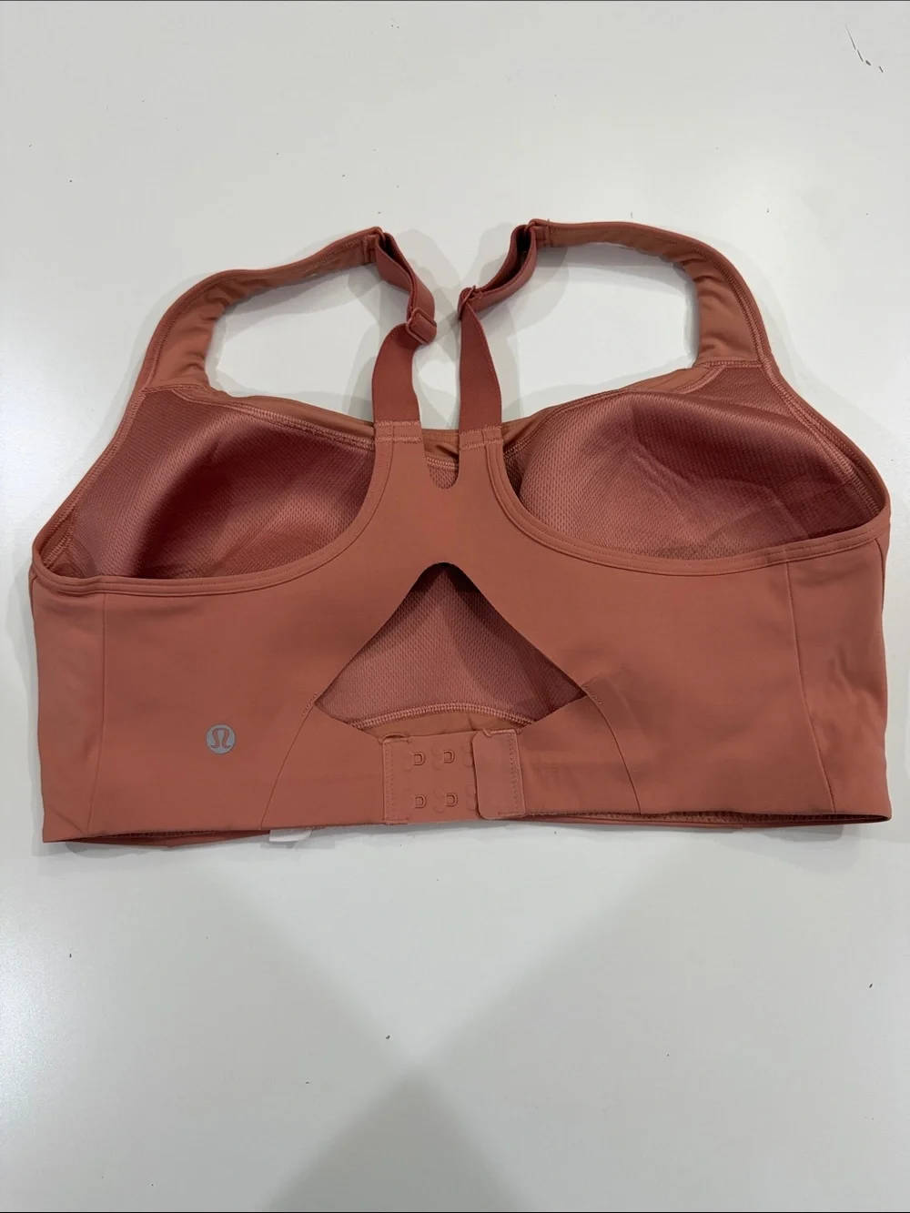 Lululemon Rust Women's Seamless Sports Bralette